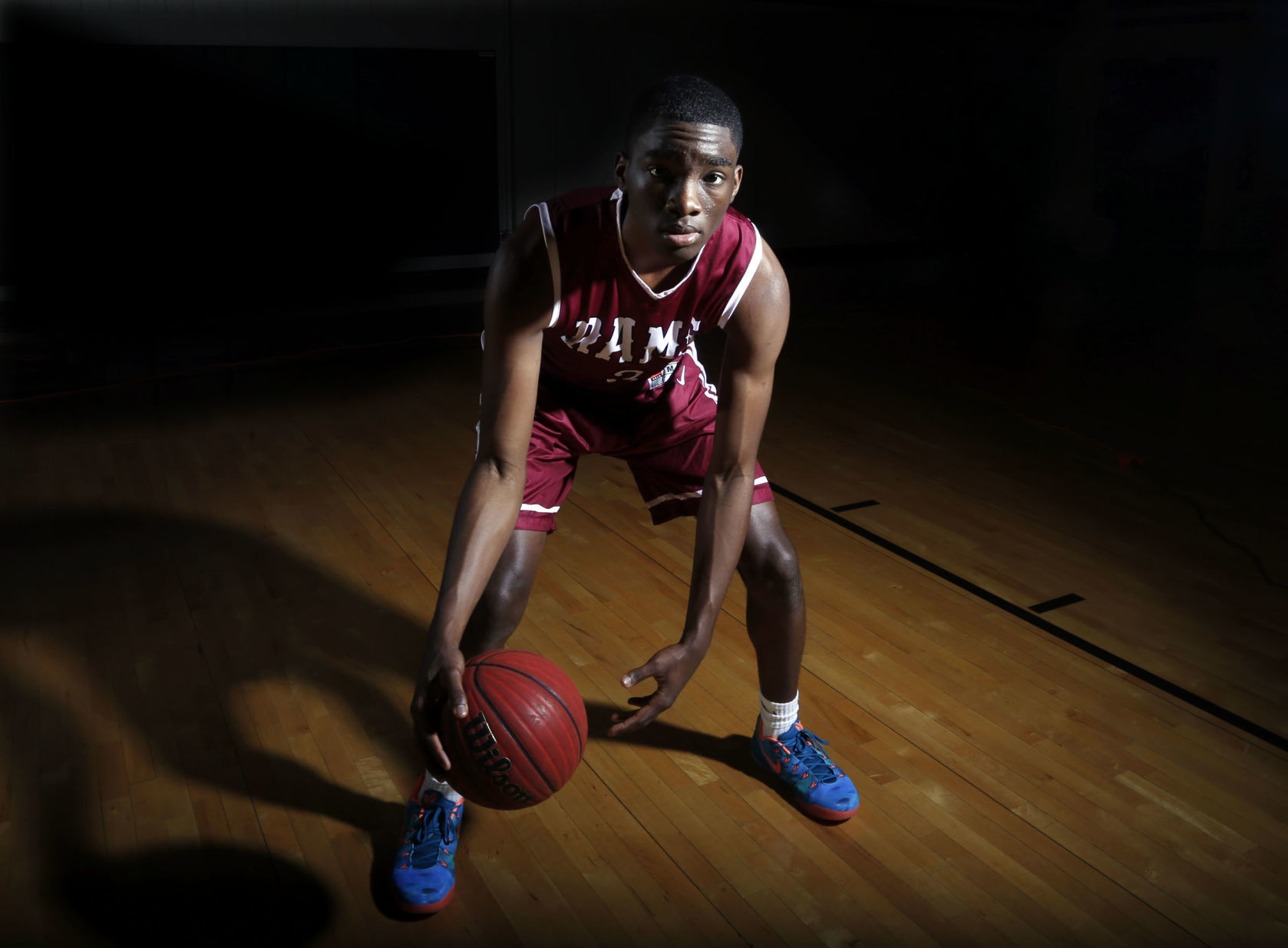 Shake Milton in high school